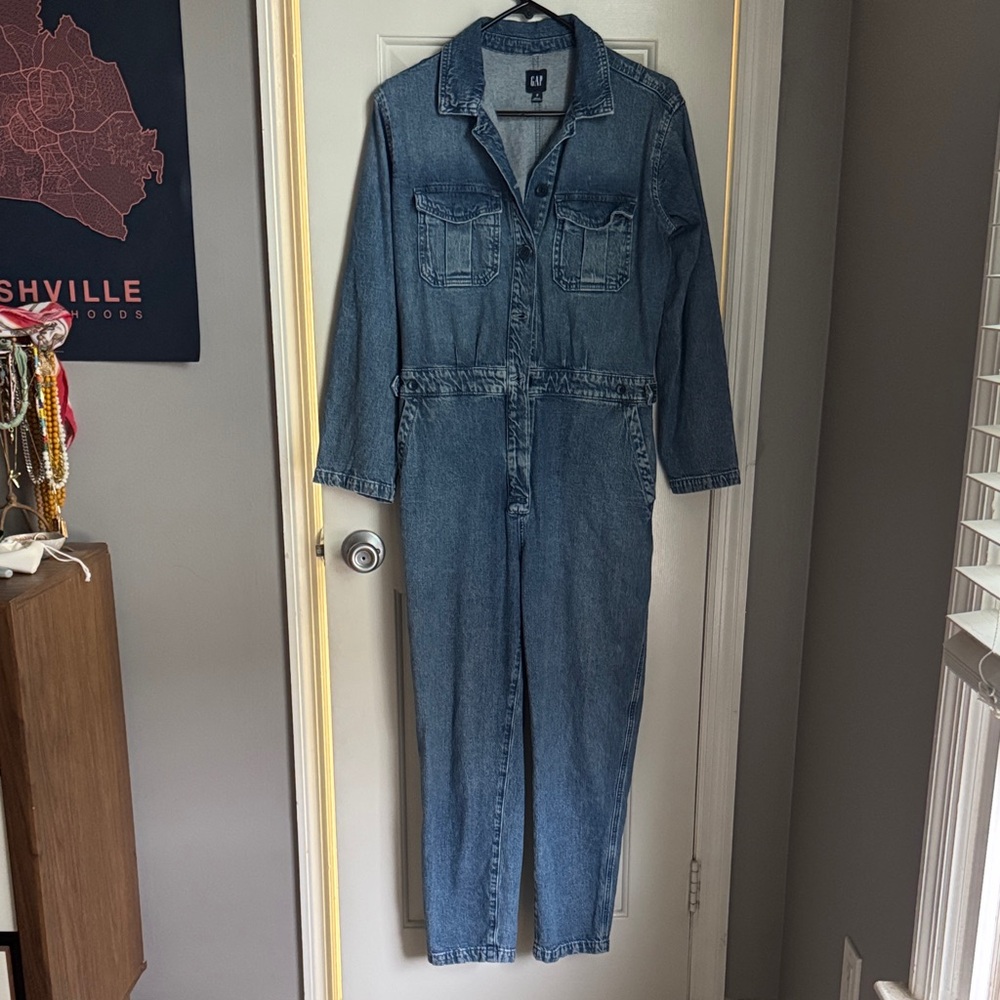 Gap Denim Jumpsuit